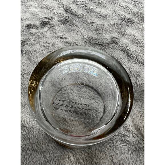 Pasabahce 2 Monogramed"B" Old Fashioned Low Ball Glass from Pasabahce Gold Rim - Picture 10 of 10